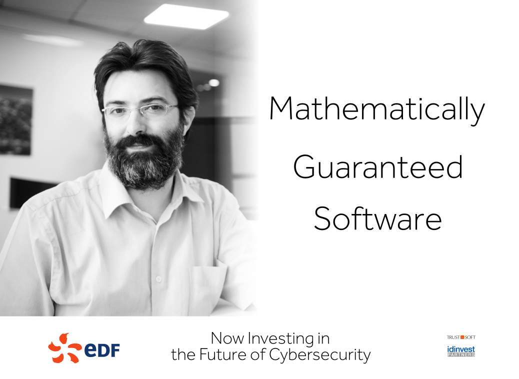 Benjamin Monate founder of TrustInSoft, mathematically guaranteed software