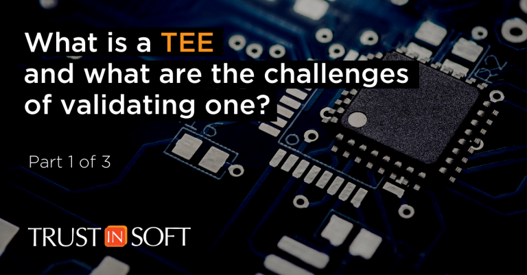 Graphic: what is trusted execution environment TEE and what are the challenges of validating one?